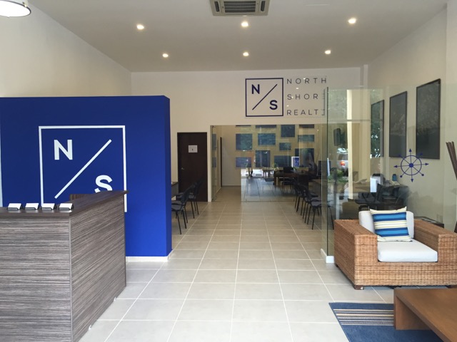 North Shore Realty office in El Anclote, Punta Mita